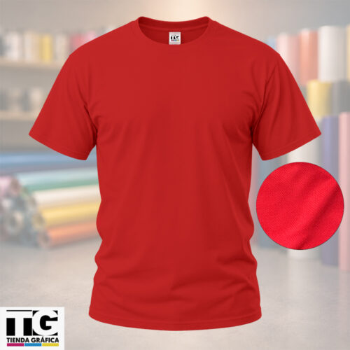 polera dry fit roja